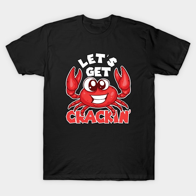 Funny Crawfish Boil Crab T-Shirt by dilger